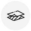 Double-wall vacuum insulation icon