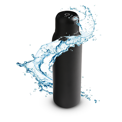 UltraV Bottle smart water bottle with UV-C sterilization
